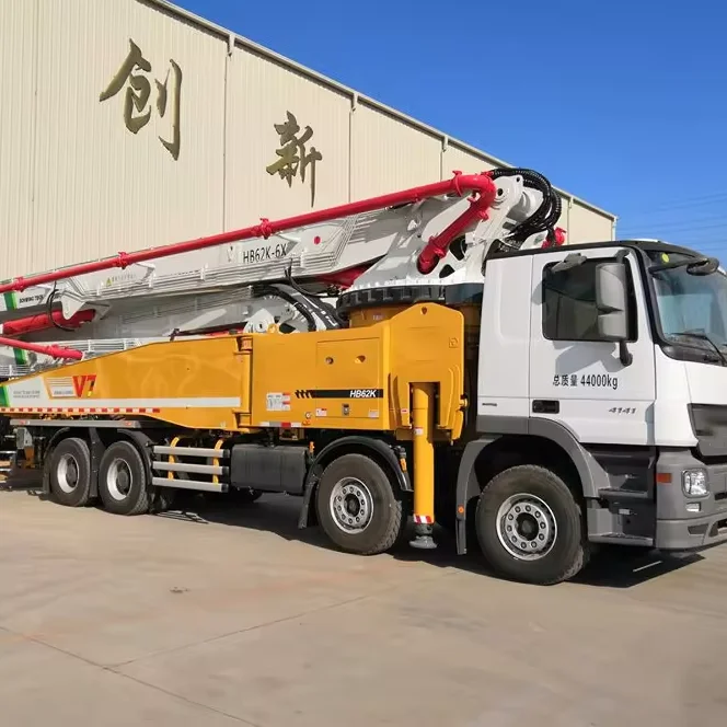 High Output Diesel Concrete Pumps HB47V concrete construction machine