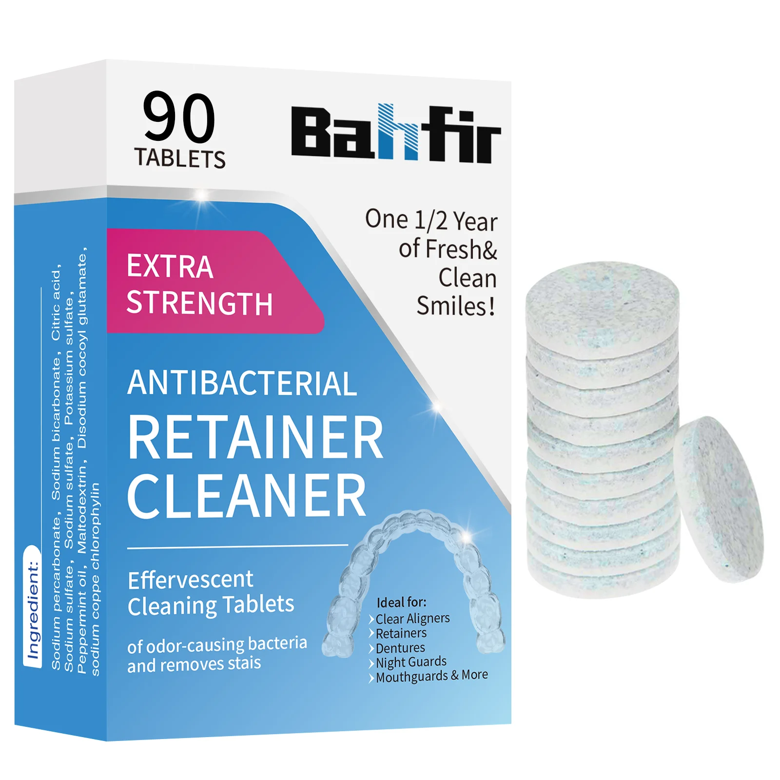 Guardian of Oral Health: High-Quality Wholesale Denture and Retainer Cleaning Tablets