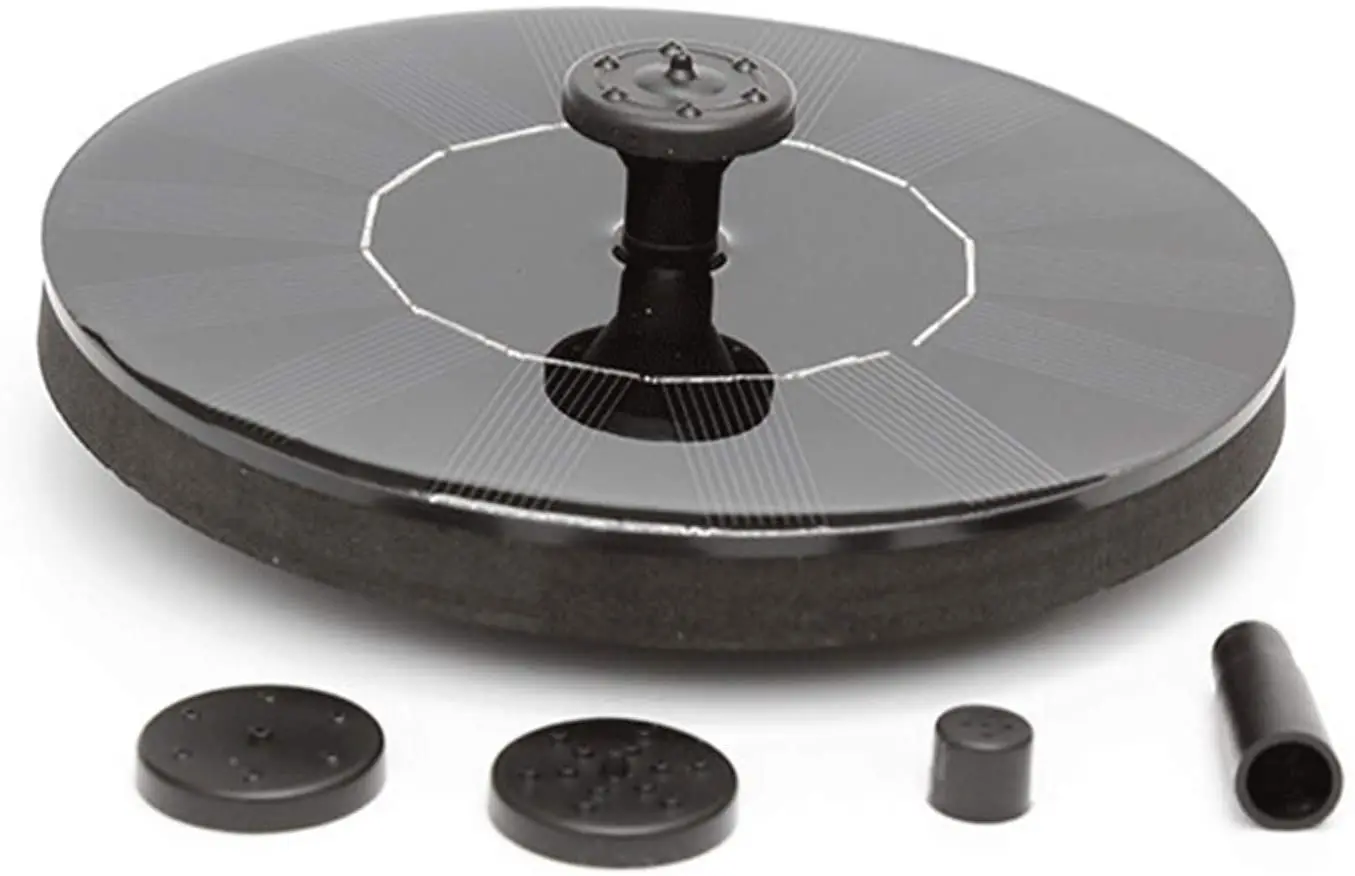  Dropshipping Solar Pond Fountain Garden Decoration Mini Floating Water
