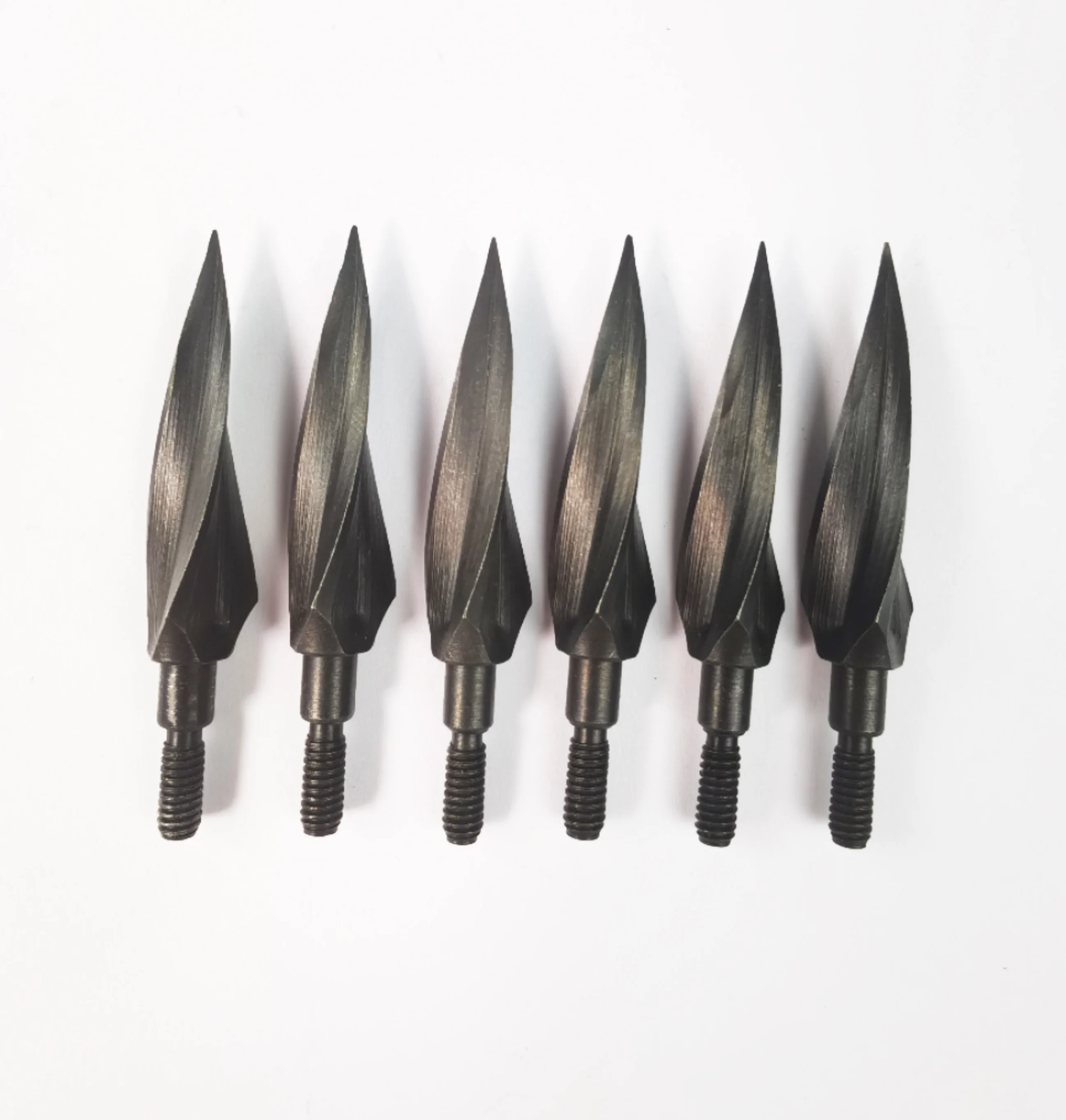 125 Grain Archery One Piece Arrow Point  Carbon Steel Broadhead Tip for Compound Bow Crossbow for Outdoor Shooting