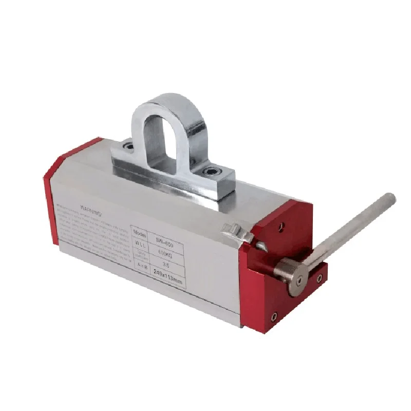 High safe factor strong permanent crane 2 ton lifting magnet for handling steel plates 1 ton