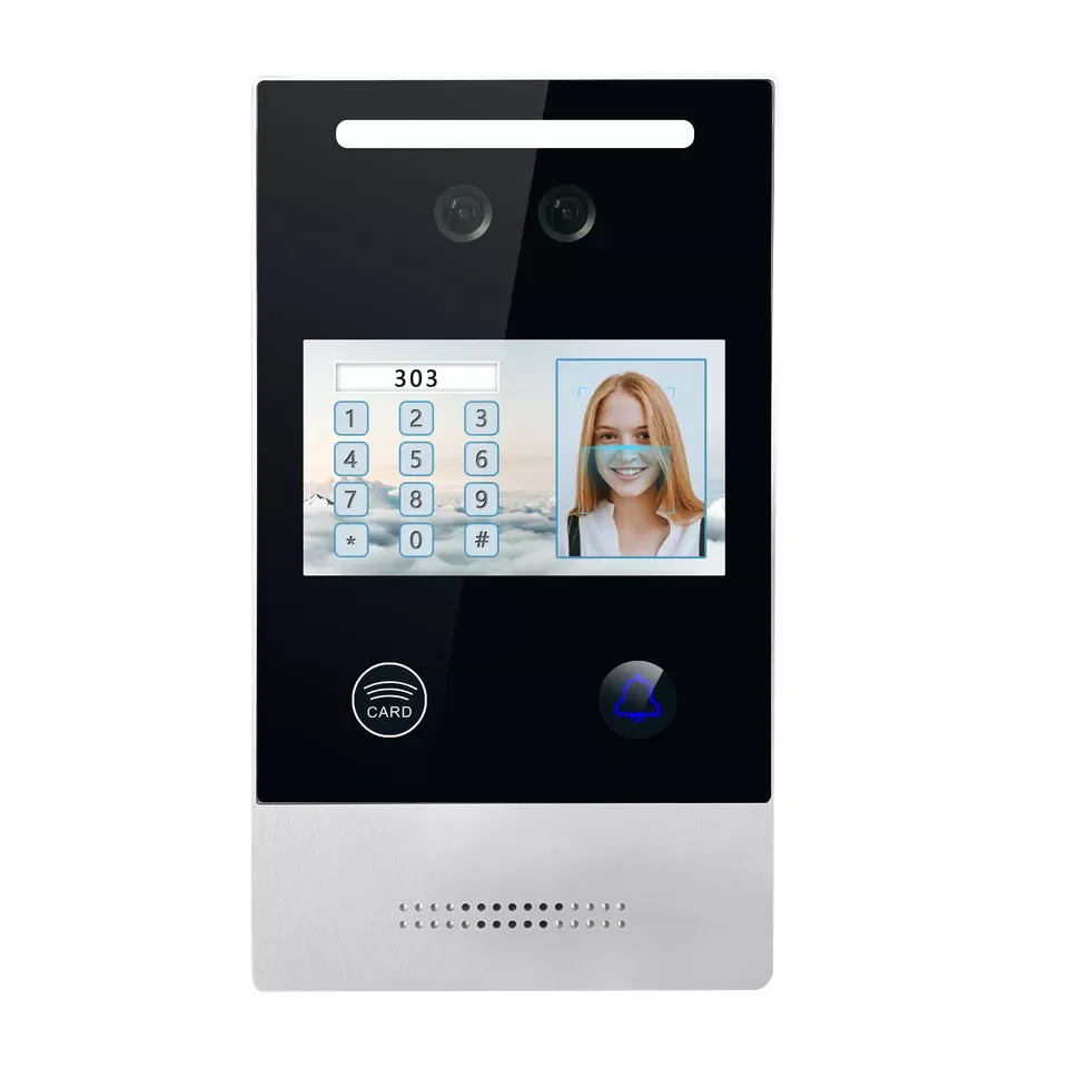 Video Intercom Tuya Wireless IP65 Waterproof Smart Life RFID Card POE Doorbell IP Video Intercom