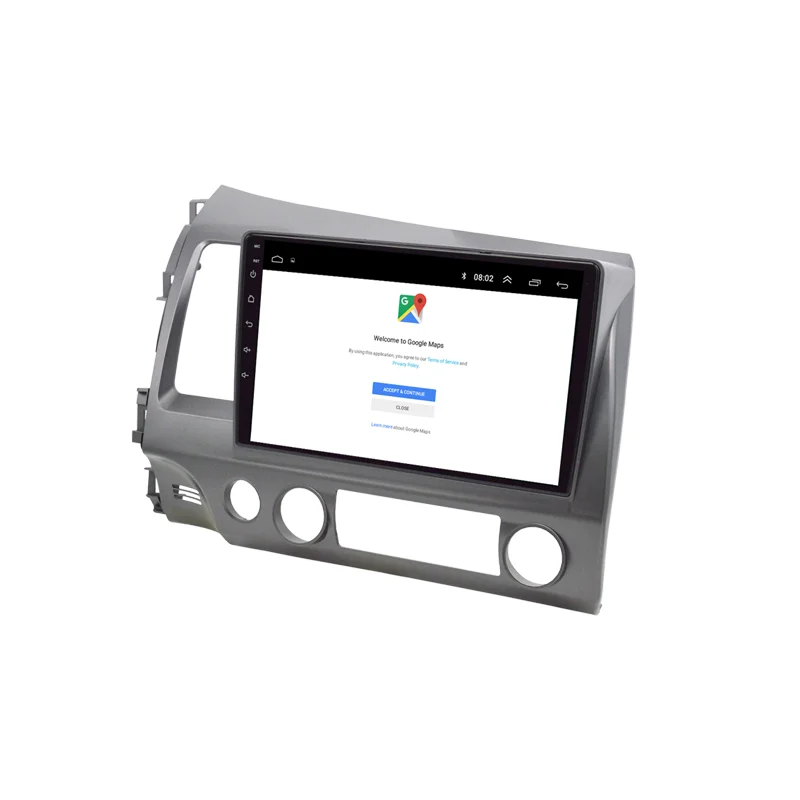 Автомобильный радиоприемник 10 1 дюймов Android 9 для Honda Civic 2006 - 2011 стерео MP3/MP5 WIFI/4G GPS мультимедийный