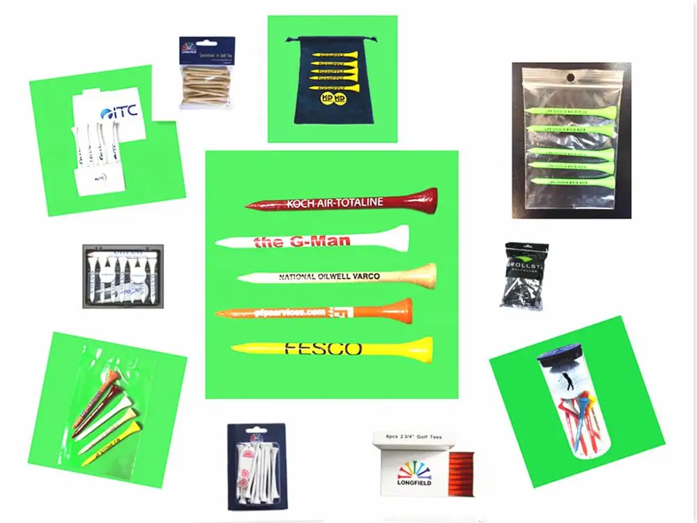 70 мм 2 3/4 дюйма дешевые деревянные Гольфы профессиональные Прочные натуральные деревянные