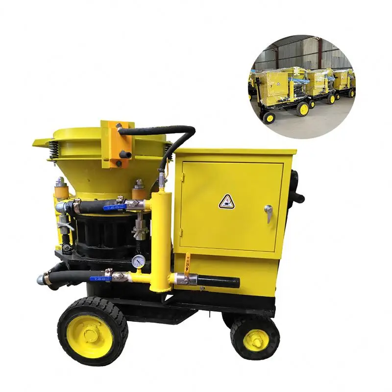 Spray Machine Civil Engineering Machine Environmental Concrete Sprayer Dry Mix Shotcrete Machine Cement Pump