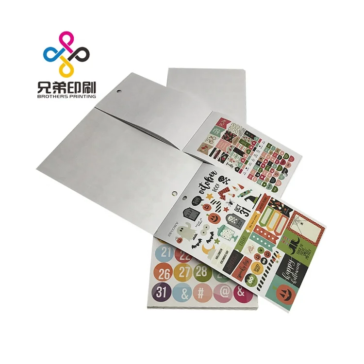 
Sticker Album Custom Sticker Printing Vinyl Die Cut Stickers Collectors Album 