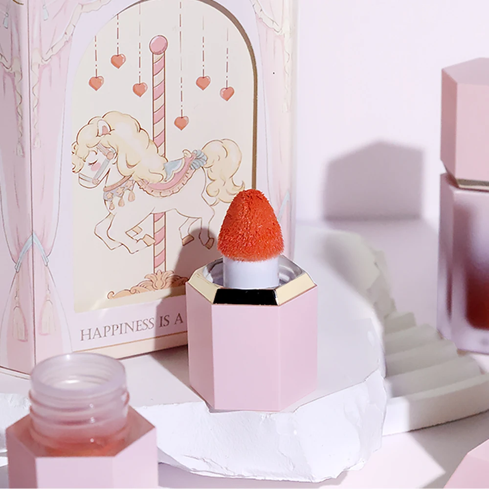 Vegan Liquid Blush High Pigment Private Label Cheek Makeup Long Lasting Wholesale High Quality Cream Blusher