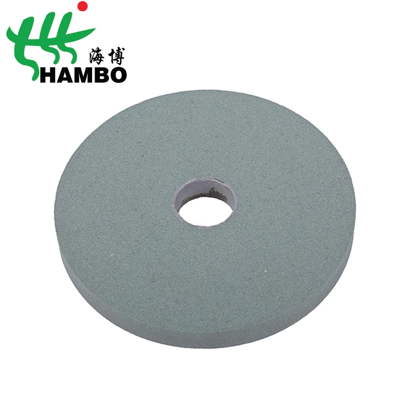 6 inch ceramic  grinding wheels Green Silicon Carbide Vitrified Bonded Grinding Wheel 15*25*31mm