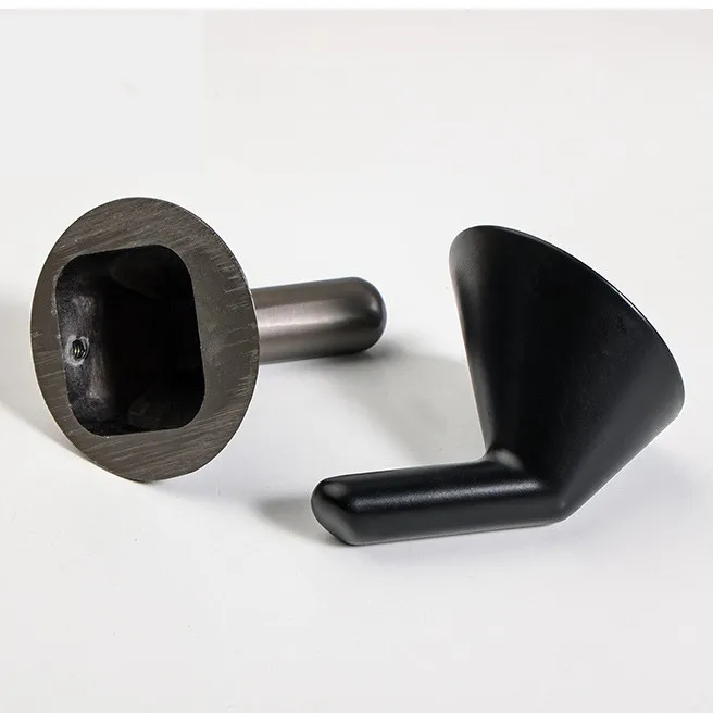 Zinc alloy Self Adhesive Hook  Kitchen Bathroom Wall Mounted Clothes Wall Coat Hooks