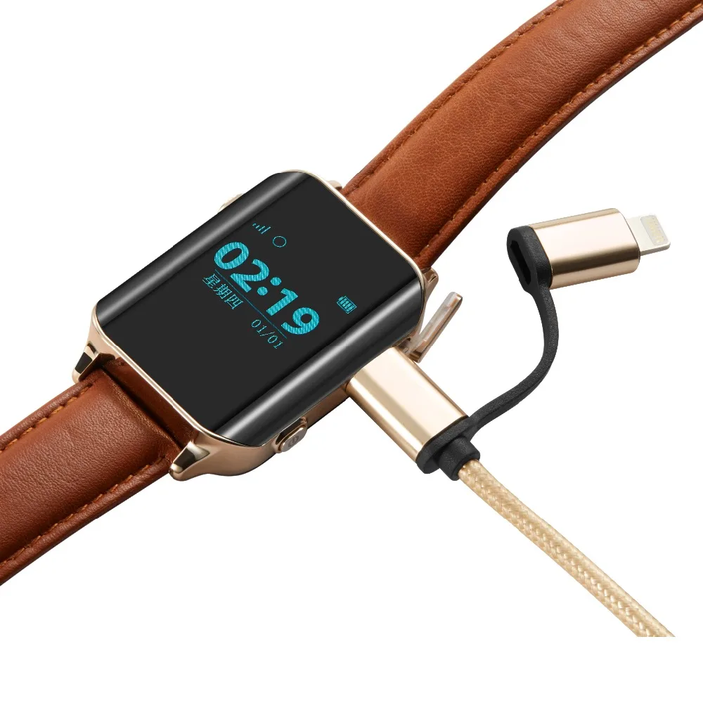 Heart rate monitoring gps watch tracking bracelet for elderly with GPS/ Beidou/ WIFI/ LBS multi location function