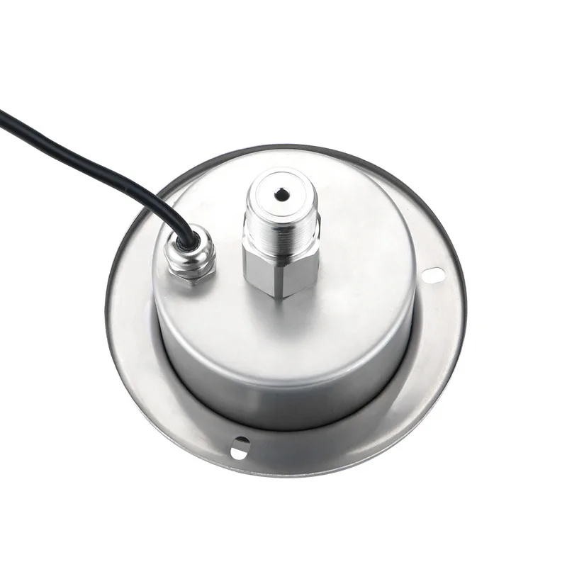 High accuracy 0.5%FS 80mm stainless steel back connection 4 wire digital switch air Pressure gauges