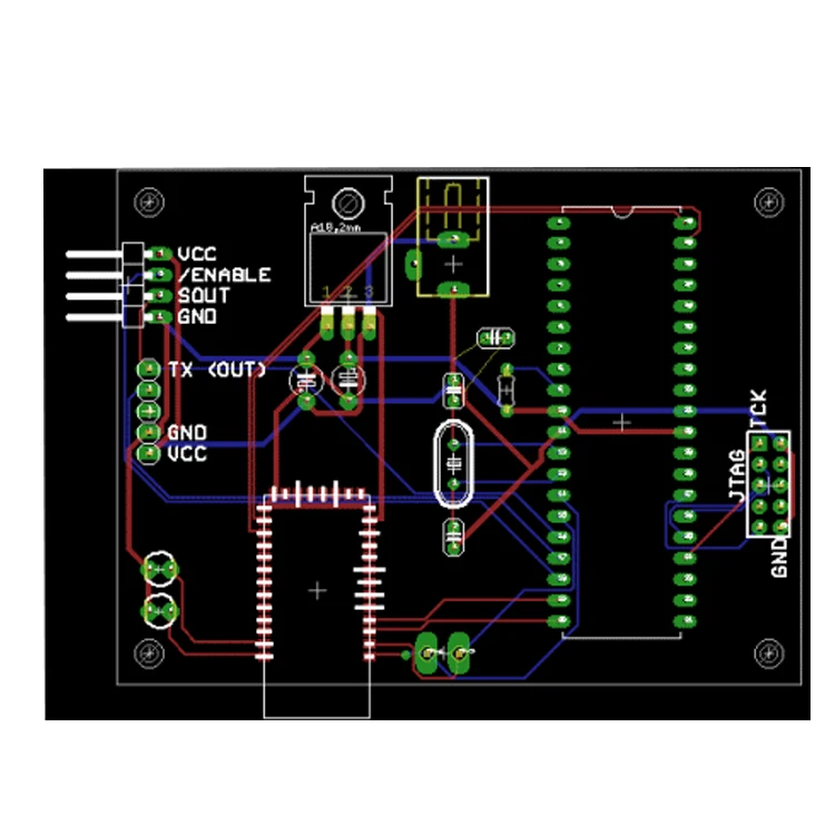 china mechanical keyboard pcb & pcba design service