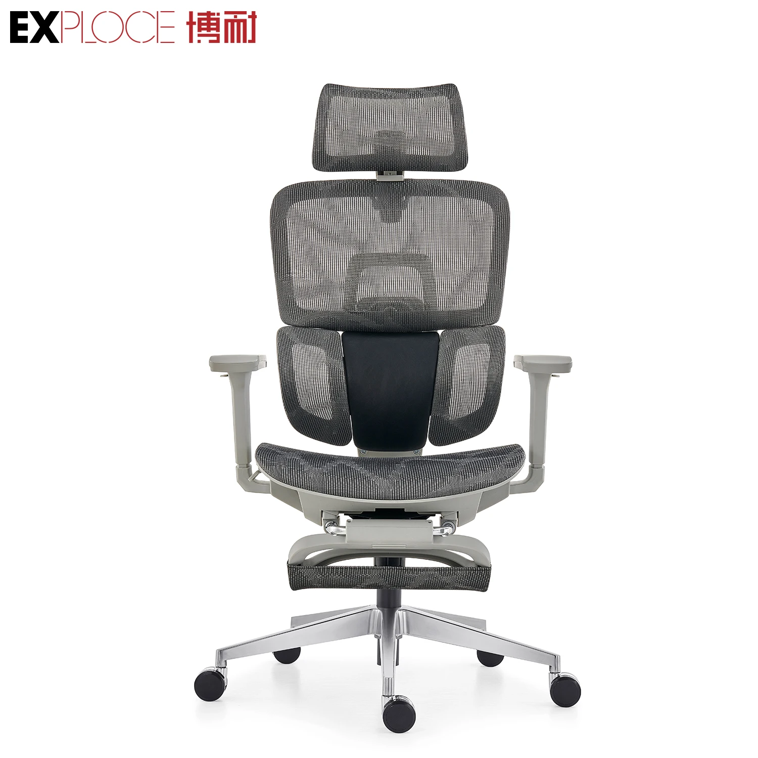 Hot Sale Ergonomic Chair Swivel Office Chair 3D Function Armrest Mesh Chair With Footrest