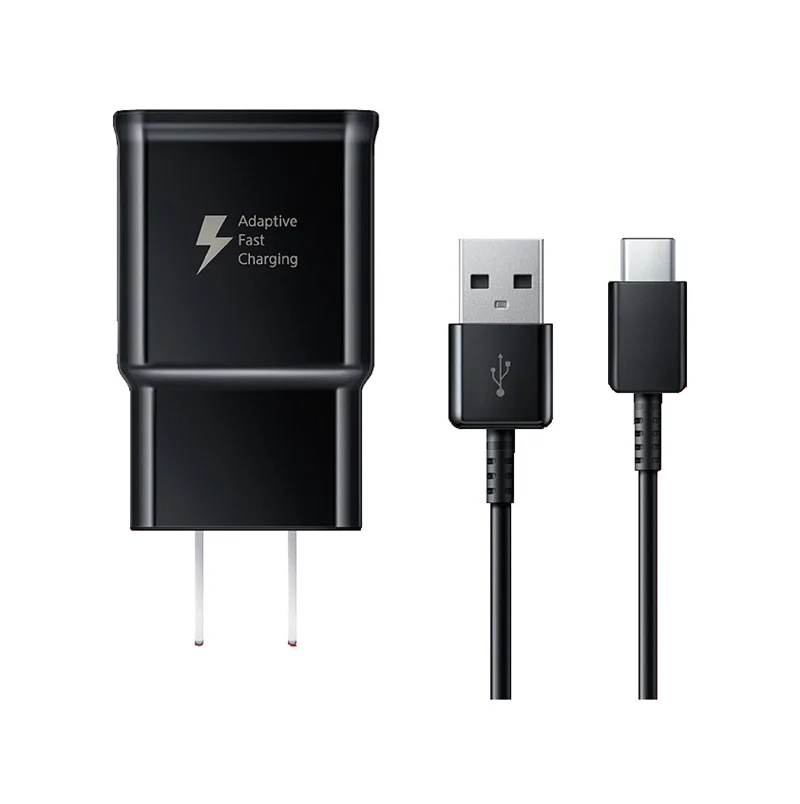  Высококачественное Зарядное устройство USB 2 в 1 адаптер с Usb-кабелем типа C для Samsung S8 S9 S10 9 В 67 А Адаптивное быстрое