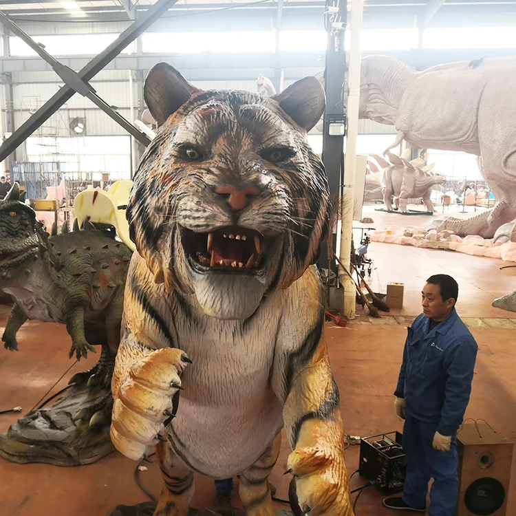 Robot Animatronic Model Animal Model Animatronic Robot Tiger Model