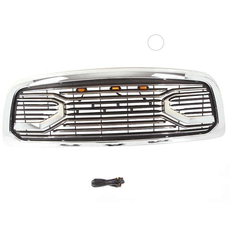 Spedking CHROME Front car grille PICKUP Accessories parts for 13-18 dodge Ram 1500