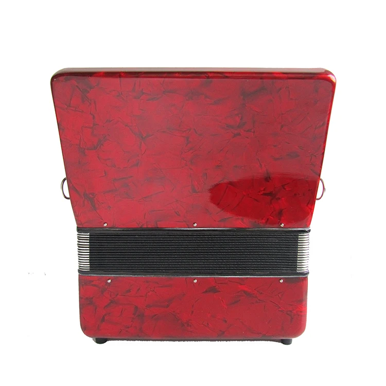 accordion 48 bass 26key accordion red accordion