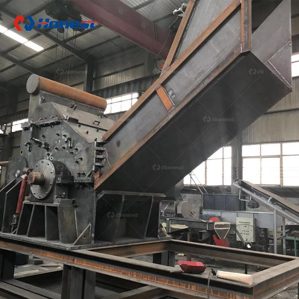 Factory Direct Sale China Hammer Crusher Machine Impact Scrap Metal Hammer Mill Crusher for Sale