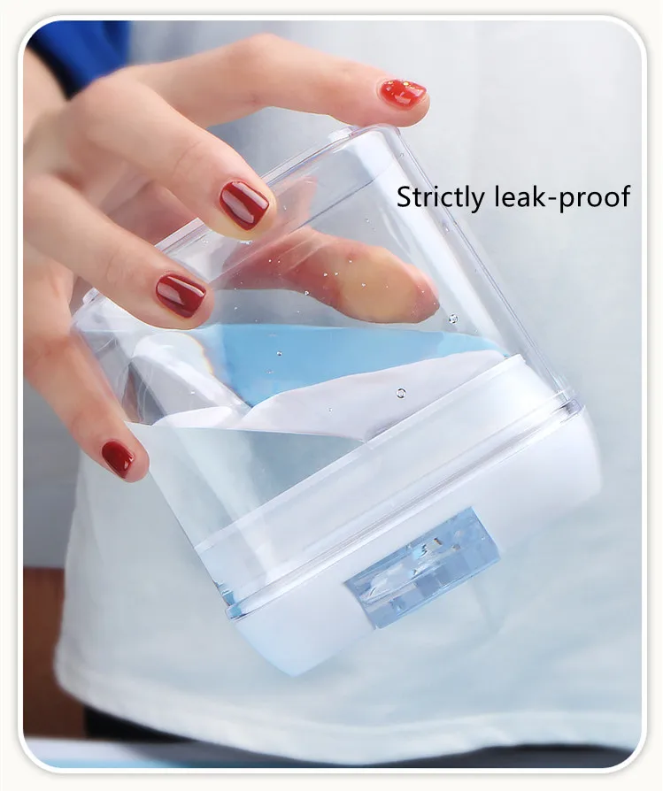 clear Cereal Seal Pot Dry Food BPA free Food grade storage bin Air Tight Easy Open Lids