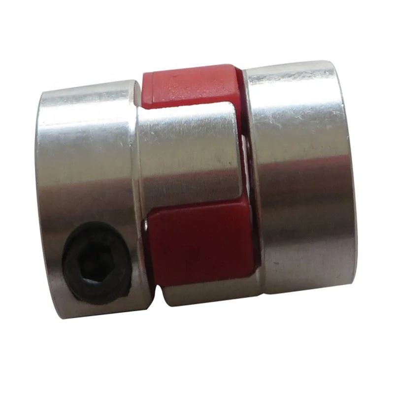 flexible polyurethane jaw spider plum coupling for servo system