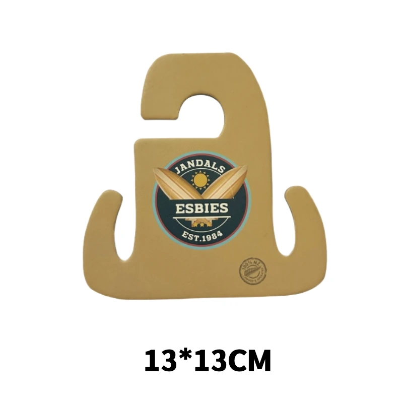 Bestiform eco - friendly Customized logo display paper hooks hanger shopping malls socks hanger hook for pet garment