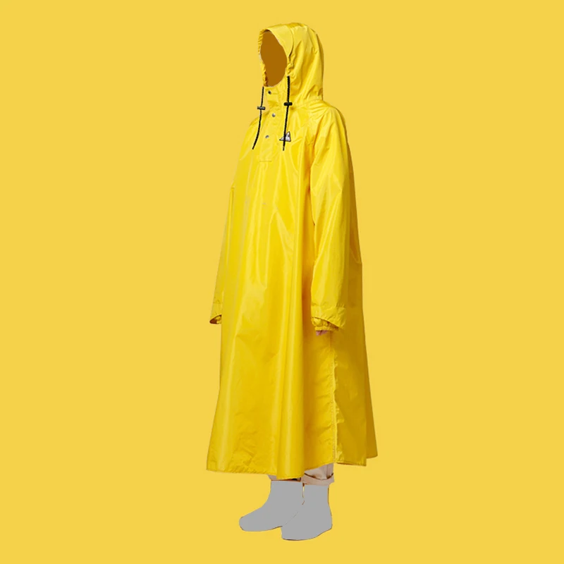 Modern Design Adult boys and girls EVA Long Raincoat Backpack Waterproof Windproof for Outdoor Touring travel electric bicycle