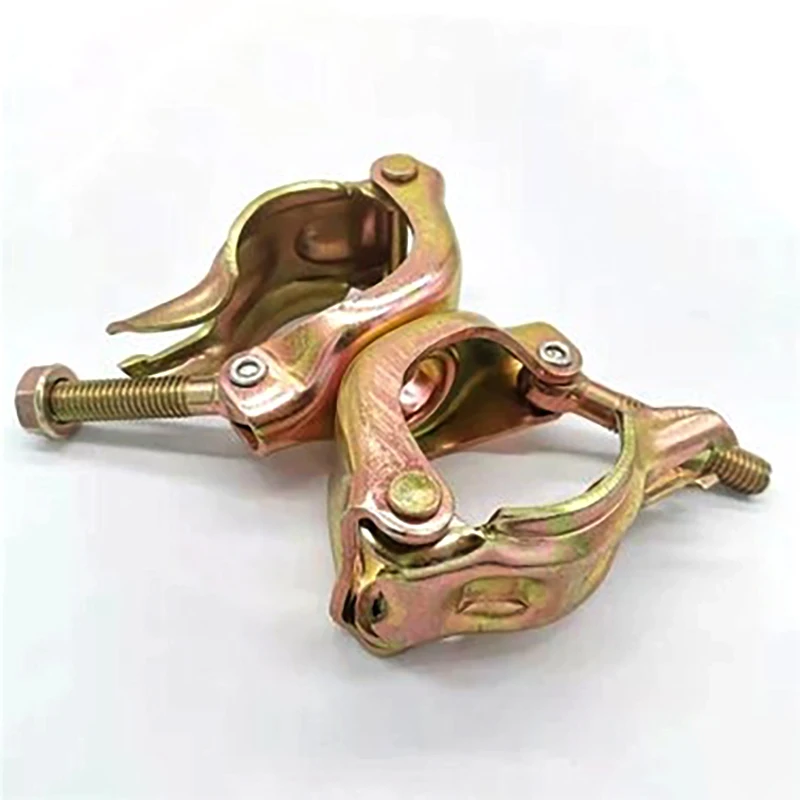 galvanized fixed swivel durable light weight scaffold clamp for pipe