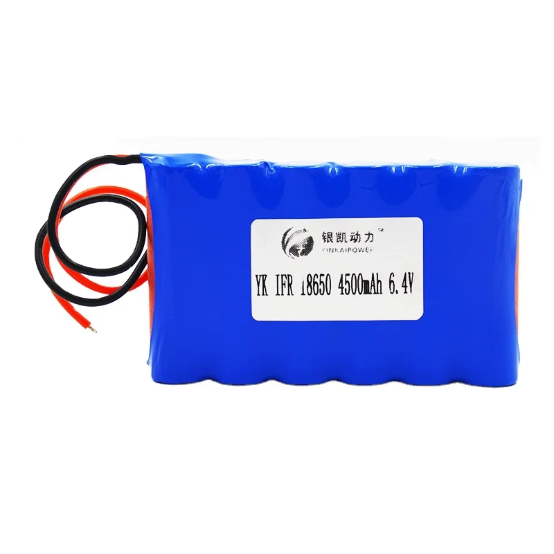LSY Rechargeable 26650 6.4v 2800mah 300mah 4500mah 6000mah lifepo4 battery pack for power tools