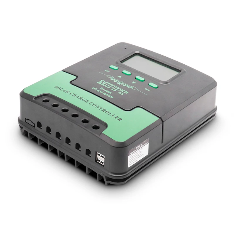 SUYEEGO MPPT Solar Charge Controller fans cooling 12V/24V 30A 40A 50A 60A for solar energy system cheger gel Lithium Battery