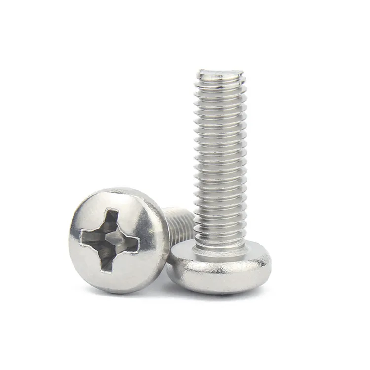 304 316 stainless steel pan head machine screw