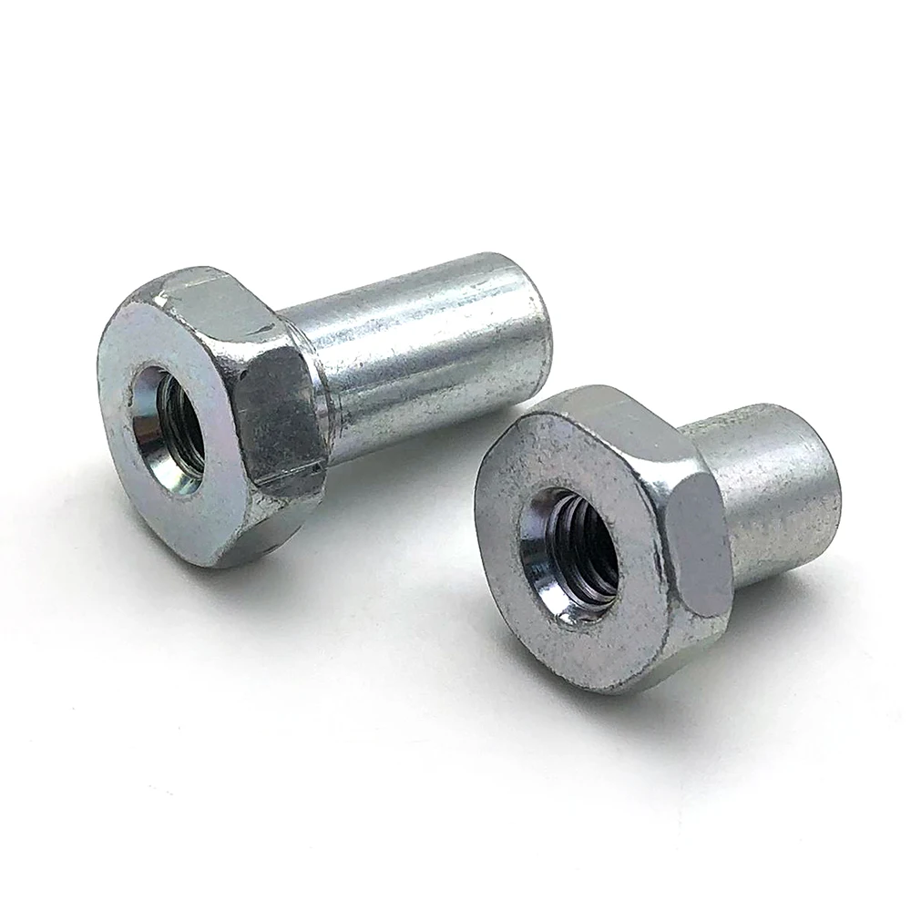 Customized M3M4M5M6M8M12 Stainless Steel Flat Allen Nuts Round Head Hex Socket Chicago Sleeve Tube rivnut Furniture Rivet Nut
