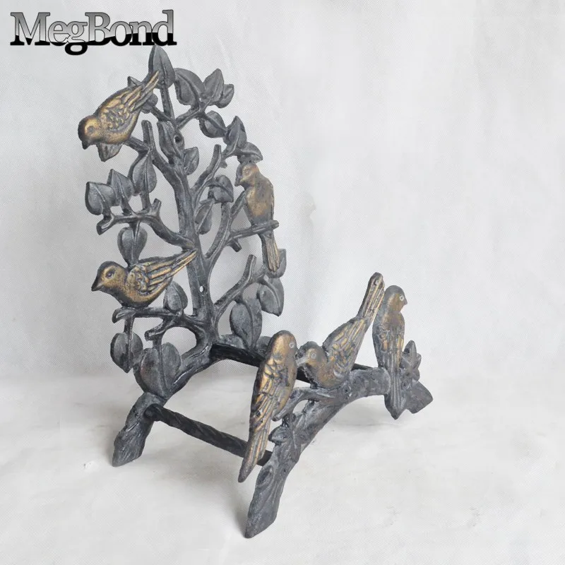 Heavy Duty Cast Iron Hose Holder,Garden & Yard Decorative Birds Wall Mounted Hose Butler,Water Pipe Holds,Rack,Hanger
