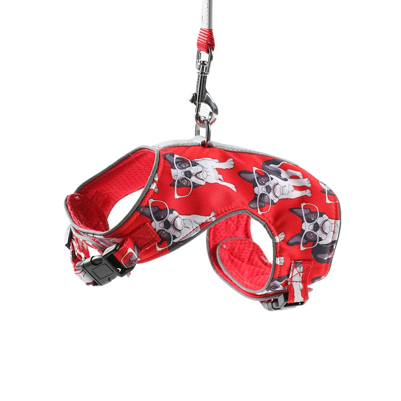 
Kimpets Hot Sale Cat Leash Adjustable Dog Chest Strap 1.5M Reflective Puppy Harness 