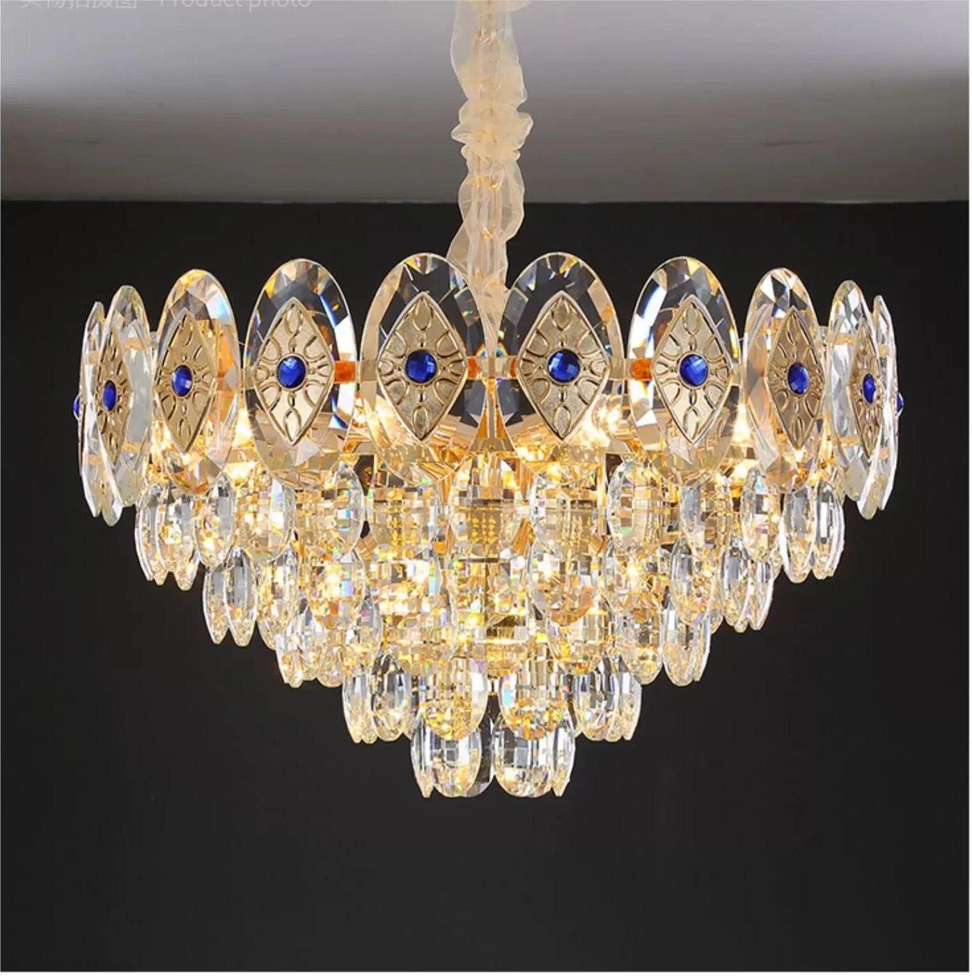 Modern Design chrome Round Bright High Quality Crystal Chandelier pendant Lighting Nordic Luxury Wholesale Crystal Light Lamp