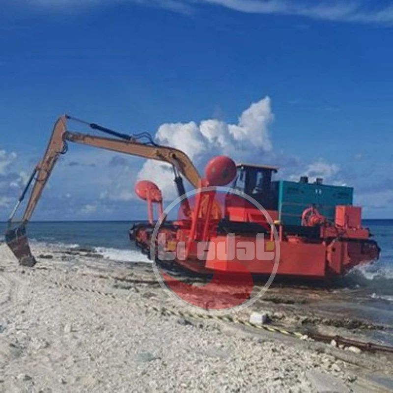 Hot Sale Small Sand Dredger River Dredging Machine Amphibious Multifunction Dredger