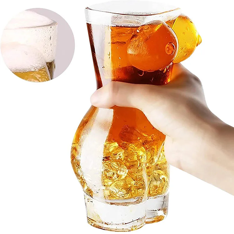 Durable Whiskey Glasses Sexy Beauty Body Whiskey Wine Glasses Creative Whiskey Glass Wine Shot Drinking Tumblers