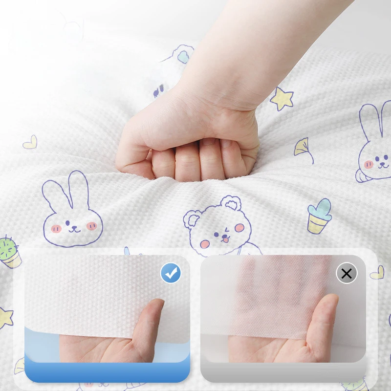 Customized 4-Piece Disposable Hotel Travel Bedding Set Promotional Business Gifts with Personalized LOGO