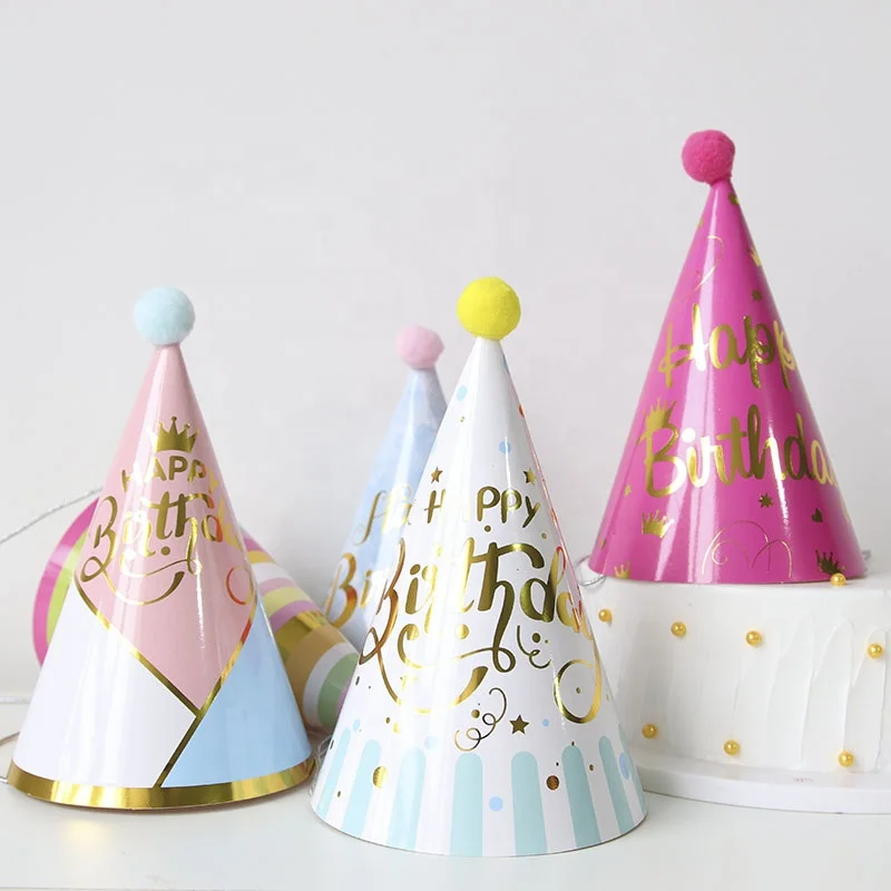 Kids Party Adult Birthday Party Supplies Paper Birthday Paper Hat