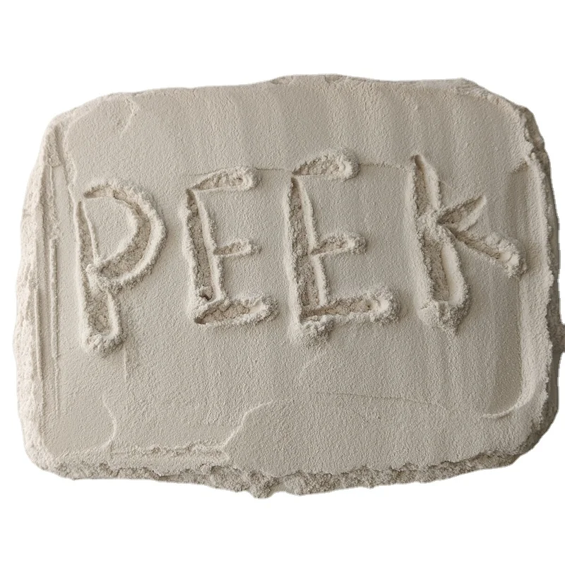 Customized Fabrication peek manufactural White Transparent  Plastic Parts Peek Powder