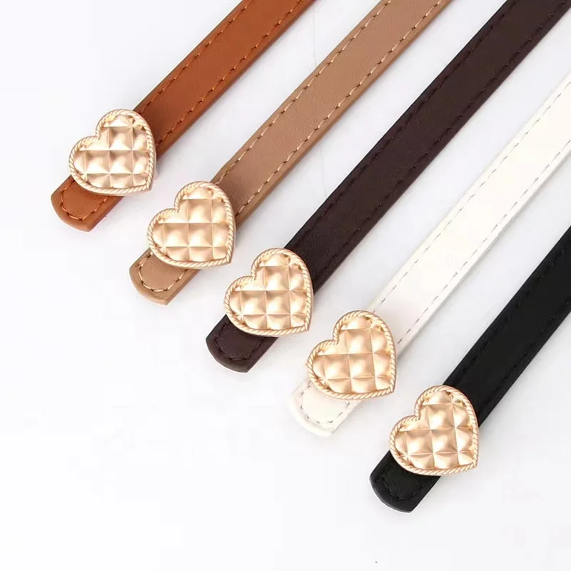 Factory wholesale fashion Thin belt decorate dress suit knotted small belt for women