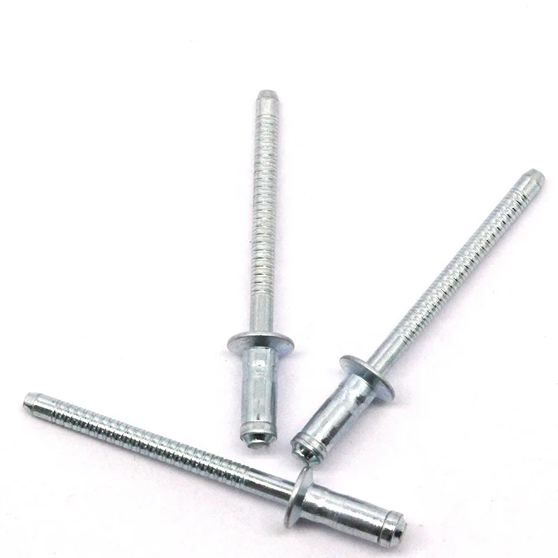 Steel CSK Head Unigrip Type Blind Rivets Single Drum POP Rivets