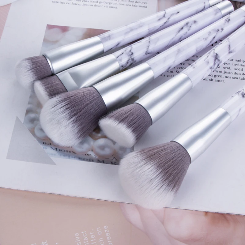 
Miyaup marble handle and bag makeup brushes set 15 pcs gorgeous makeup brush wholesale customized make up brush set 
