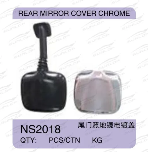 Sunlop Car Accessories Exterior Rear View Mirror Cover Trim NS2018 Side Mirror Cover Chrome for Urvan E25 2005 up