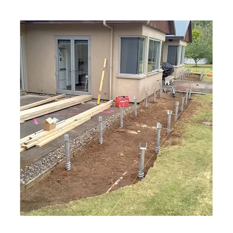AS Ground Screw Pile Ground Anchor Greenhouse Pv Mounting Foundation Solar Ground Screw
