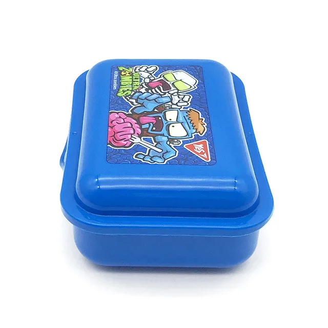 One-piece clamshell children PP plastic snack box dishwasher machine washable student small benzo box