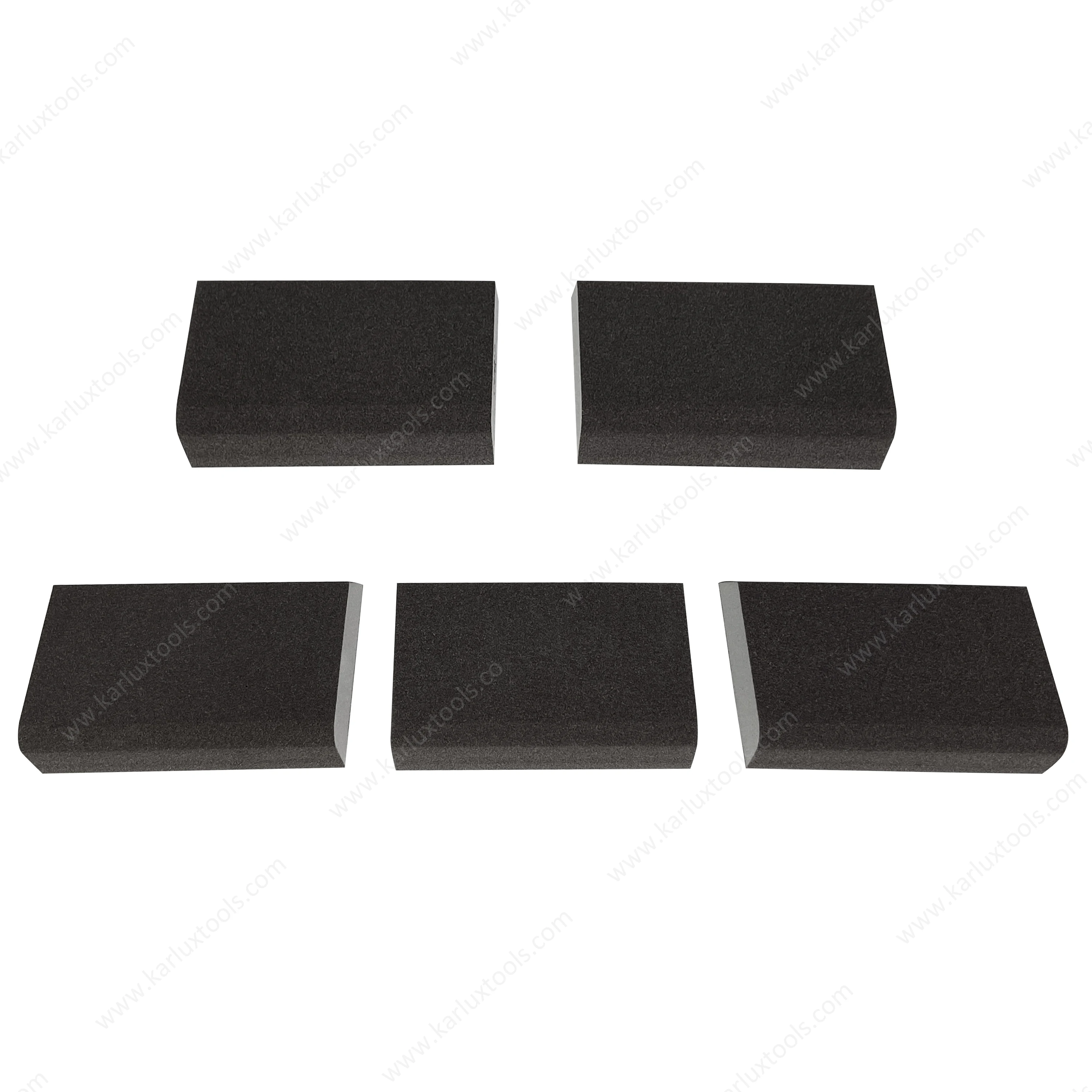 P36-600 Grey Factory Supply Sanding Block Sanding Sponge Grinding Abrasive Sponge Block for Drywall Metal Wood