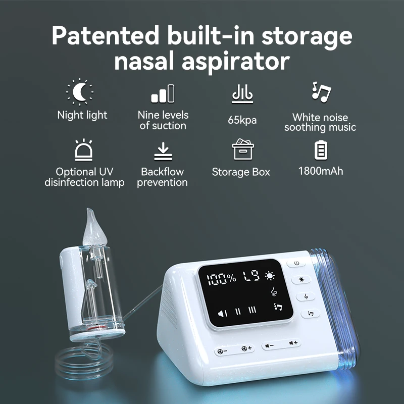 Strong suction Level Silicon Nose cleaner BC-023 Electric nasal aspirator for newborns top nasal aspirators for infants