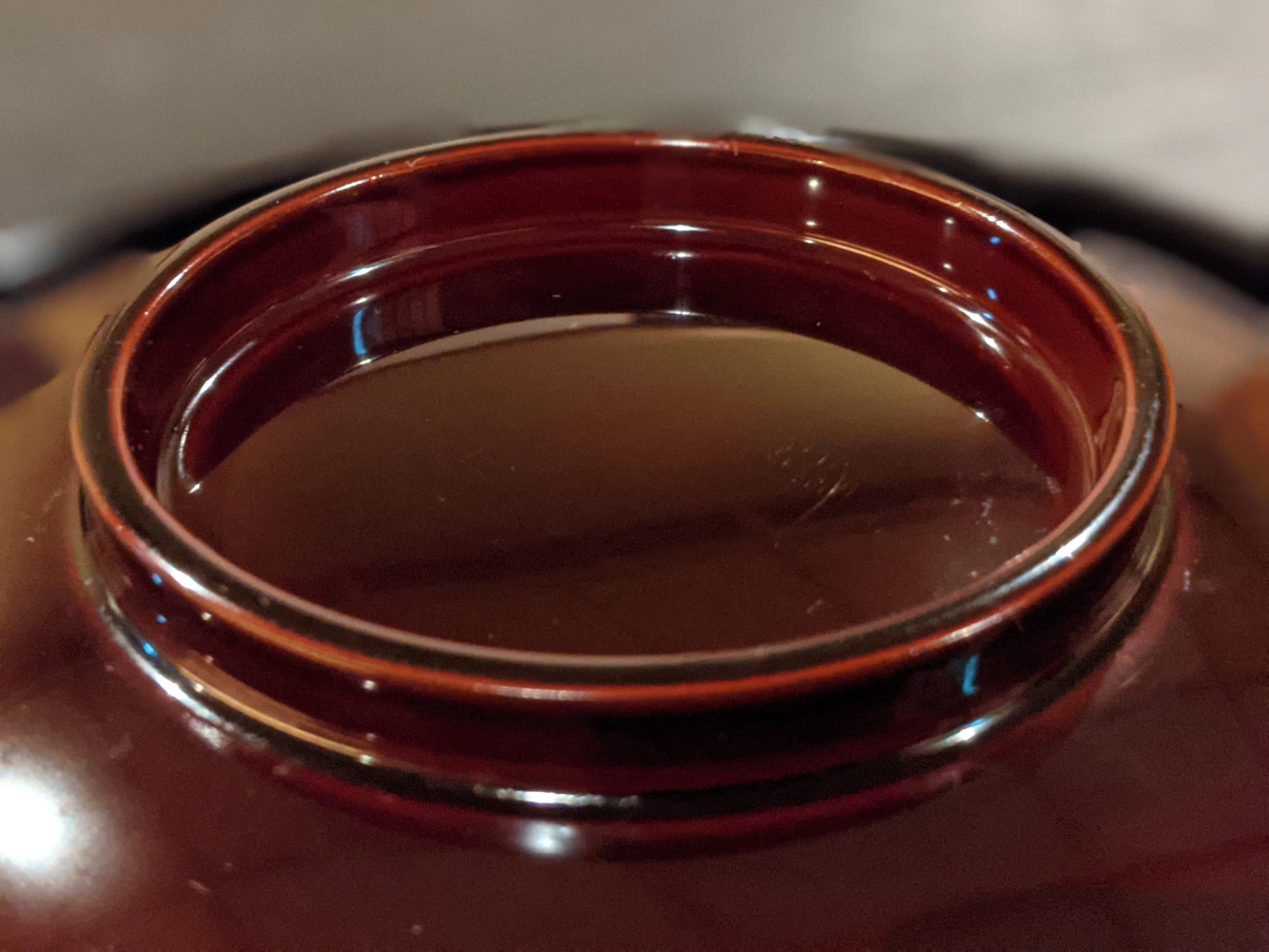 Japan High Quality Noodles Soup Ramen Bowl With A Lacquer Coating