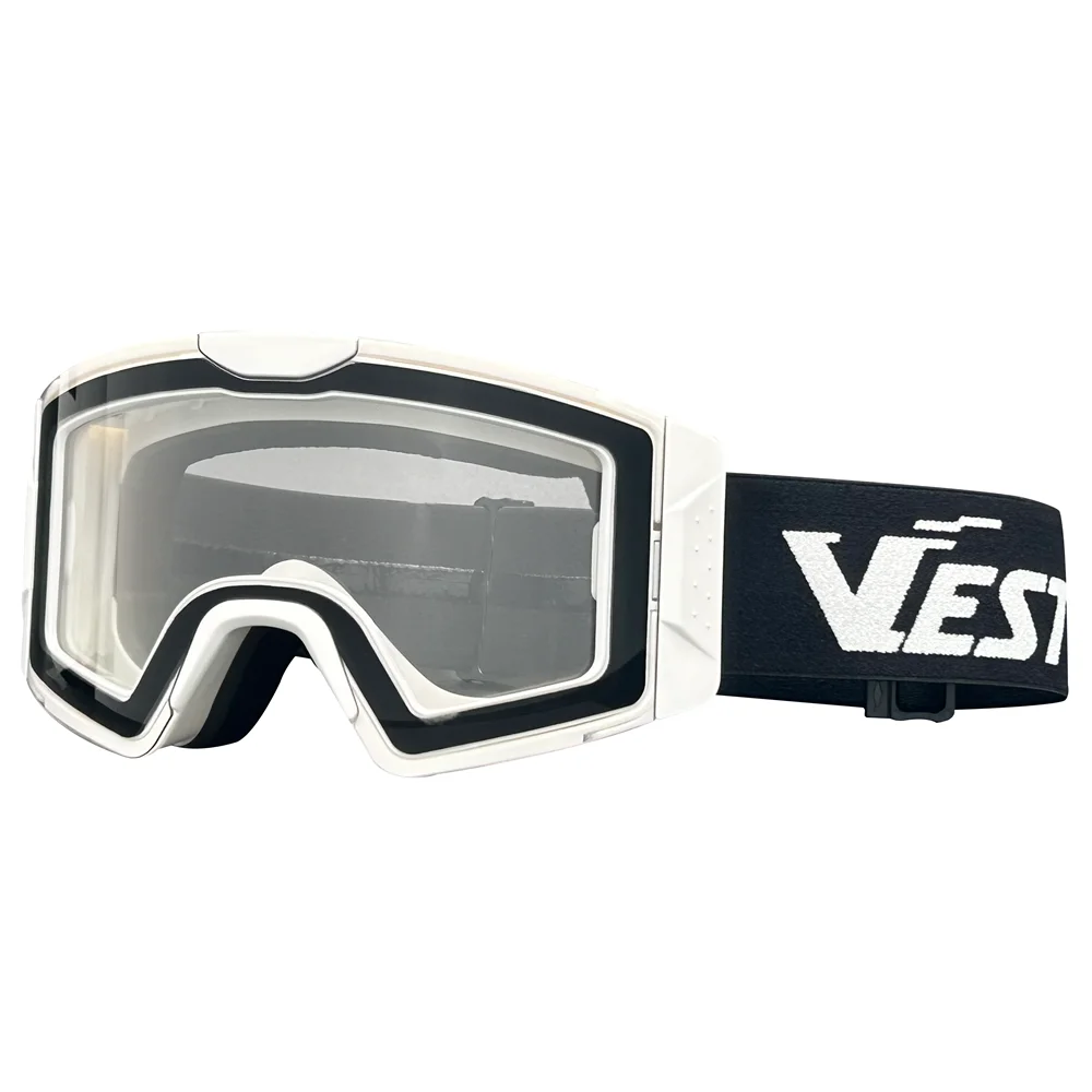 Photochromic Lens Ski Goggles Magnetic Easy Change Lens Anti-Fog Anti-UV Custom Logo Snow Snowboard Goggles Manufacturers