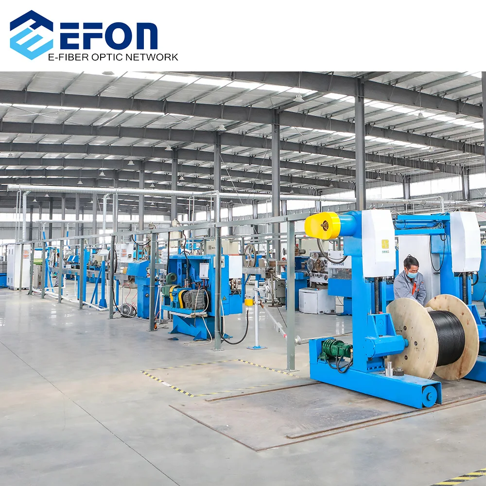 Aerial 2 8 12 24 48 Core Outdoor GYTC8S Fig8 Single Mode Fiber Optic Cable